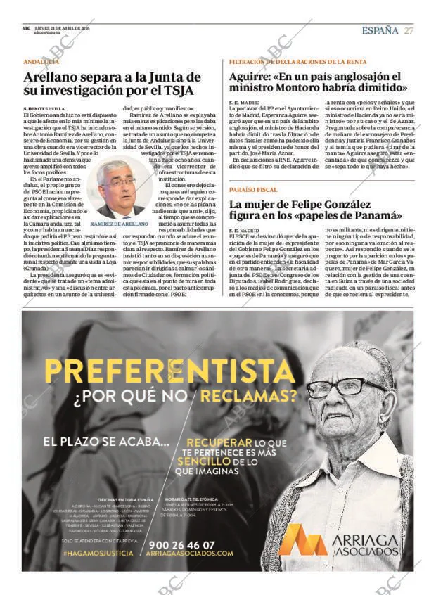 ABC MADRID 21-04-2016 página 27