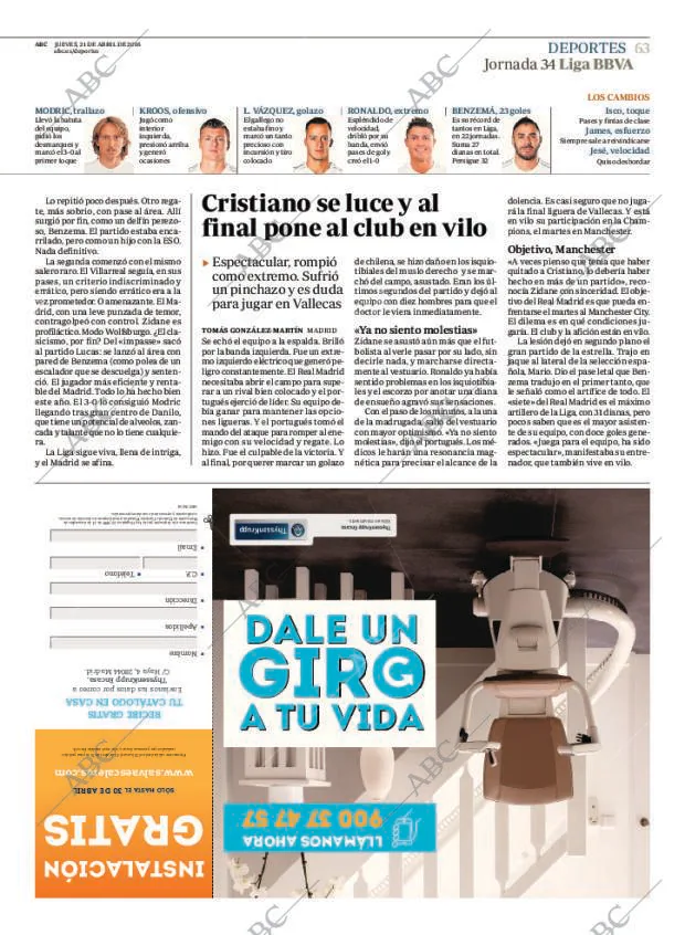 ABC MADRID 21-04-2016 página 63