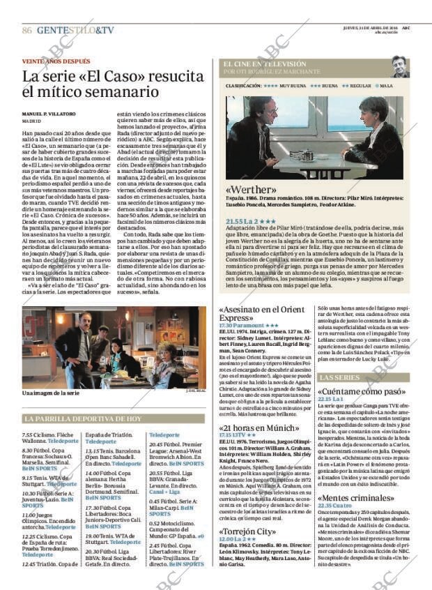 ABC MADRID 21-04-2016 página 86