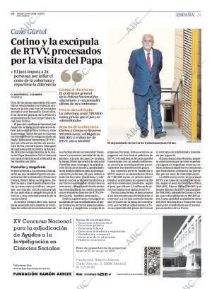 ABC MADRID 23-04-2016 página 21