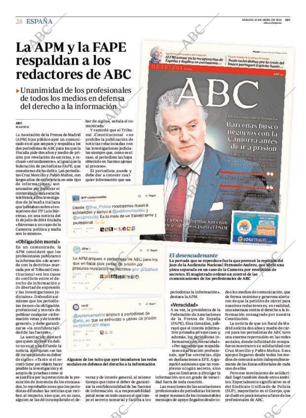 ABC MADRID 23-04-2016 página 28