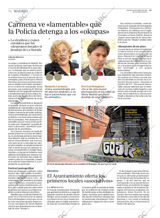 ABC MADRID 23-04-2016 página 76