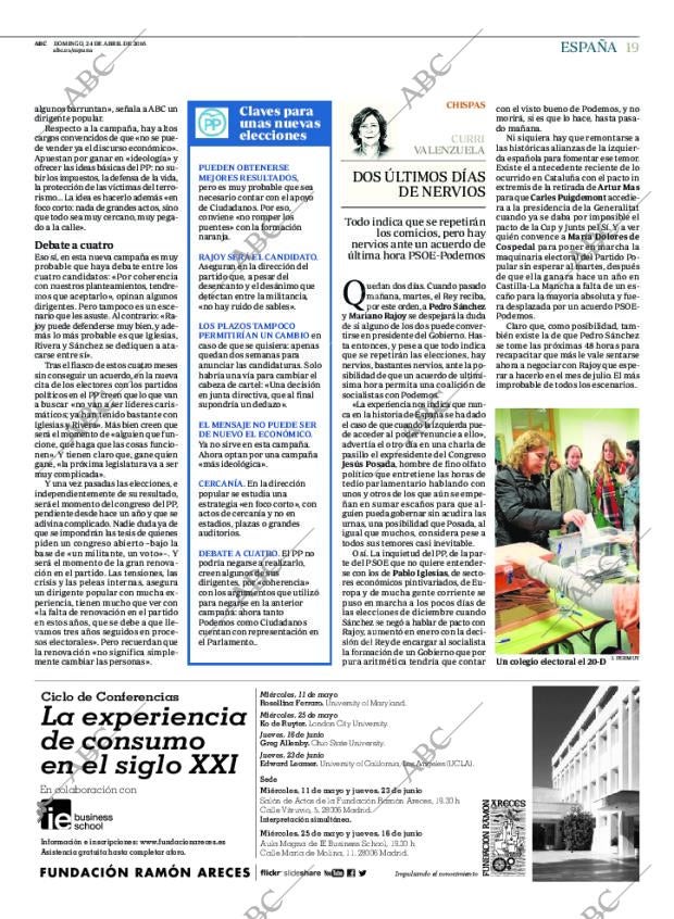 ABC MADRID 24-04-2016 página 19