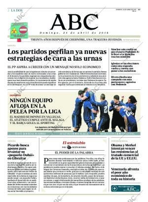 ABC MADRID 24-04-2016 página 2