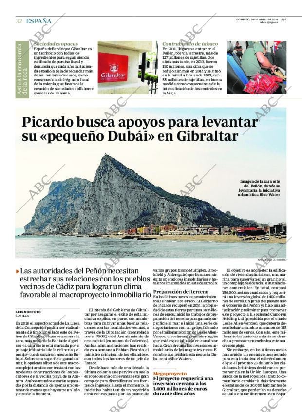 ABC MADRID 24-04-2016 página 32