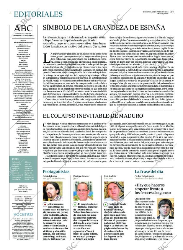 ABC MADRID 24-04-2016 página 4
