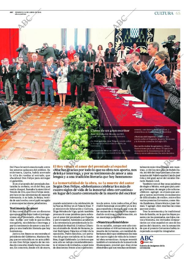 ABC MADRID 24-04-2016 página 65