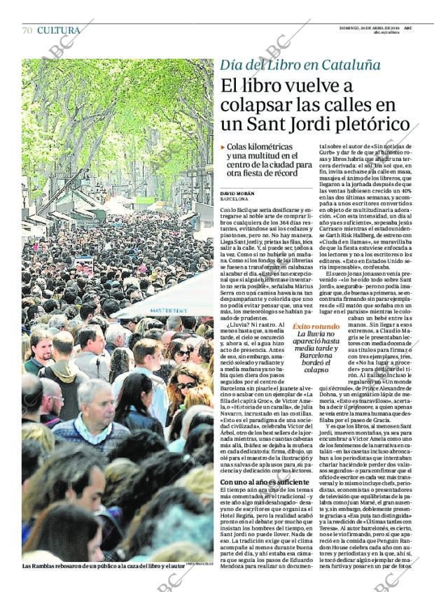 ABC MADRID 24-04-2016 página 70