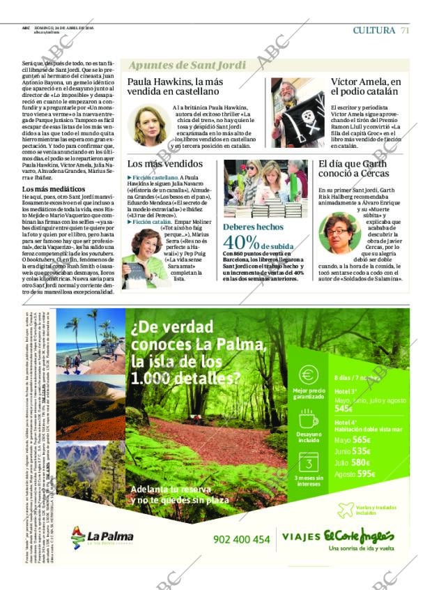 ABC MADRID 24-04-2016 página 71