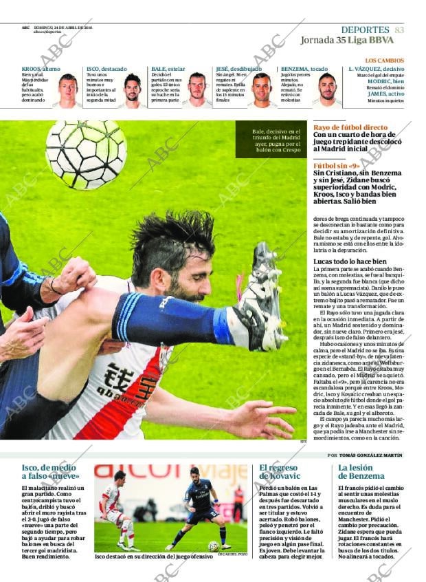 ABC MADRID 24-04-2016 página 83