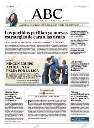 ABC SEVILLA 24-04-2016 página 2