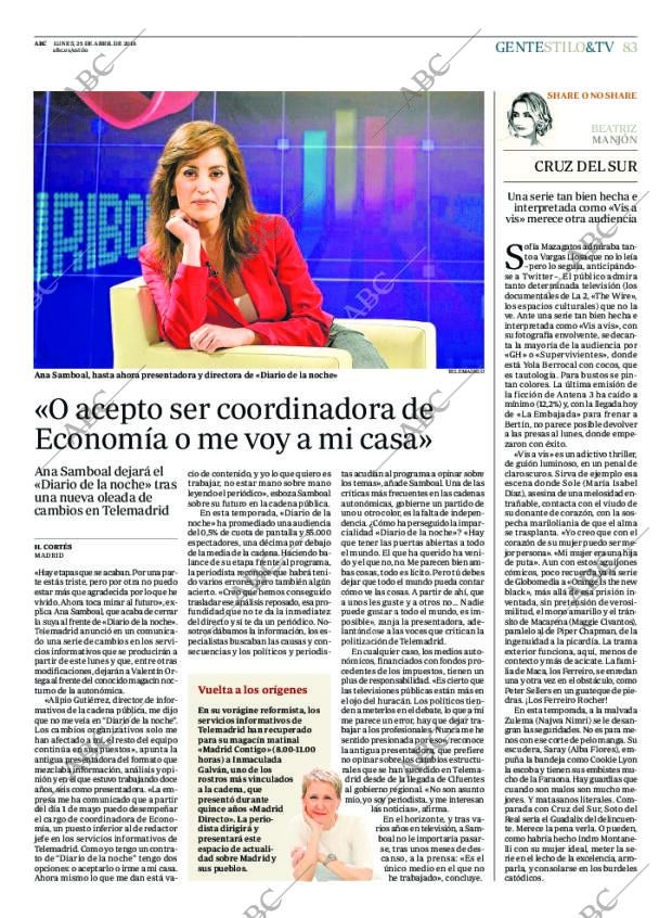 ABC MADRID 25-04-2016 página 83