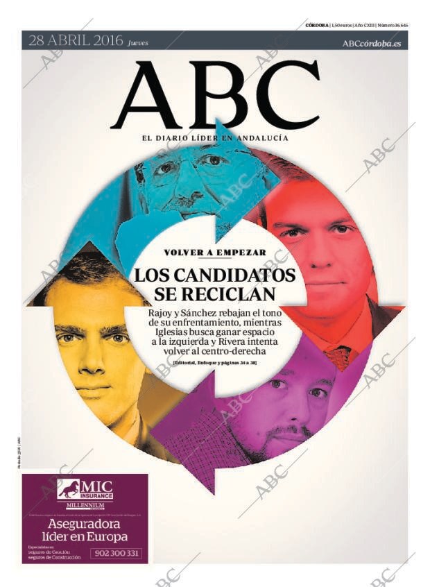 ABC CORDOBA 28-04-2016 página 1