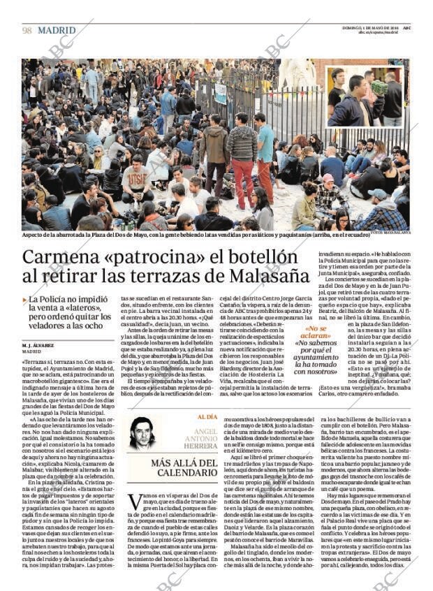 ABC MADRID 01-05-2016 página 98