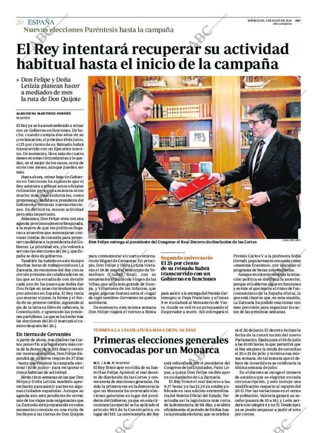 ABC MADRID 04-05-2016 página 20