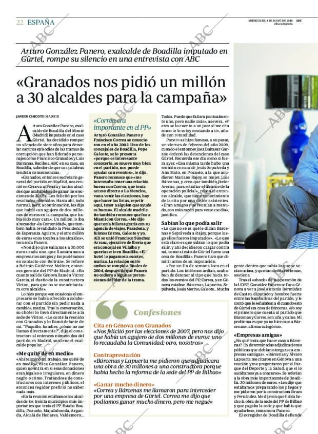 ABC MADRID 04-05-2016 página 22