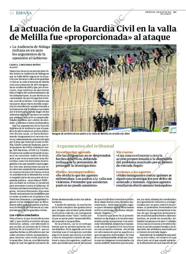 ABC MADRID 04-05-2016 página 24