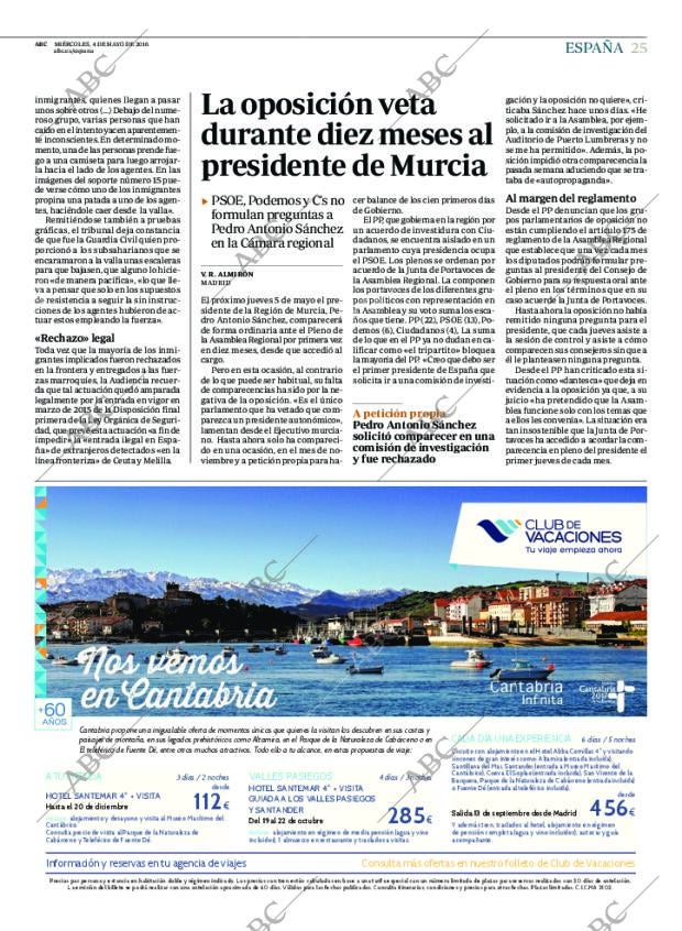 ABC MADRID 04-05-2016 página 25