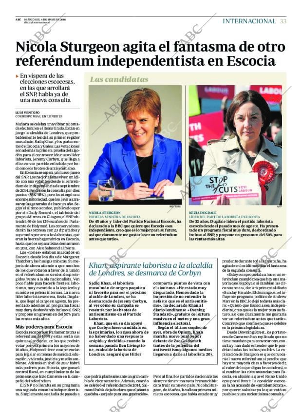 ABC MADRID 04-05-2016 página 33