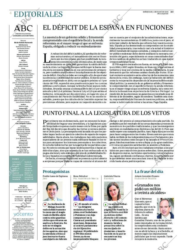 ABC MADRID 04-05-2016 página 4