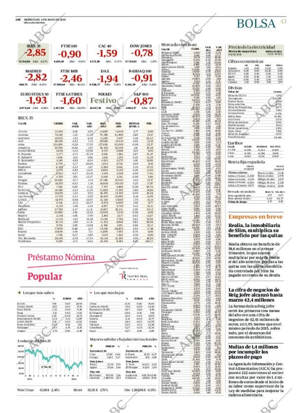ABC MADRID 04-05-2016 página 43