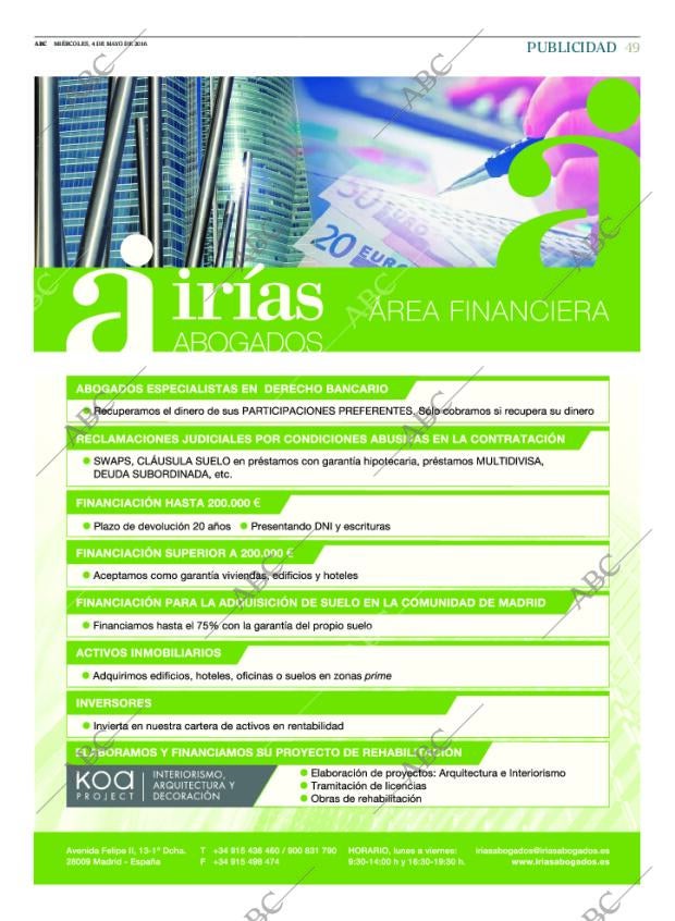 ABC MADRID 04-05-2016 página 49