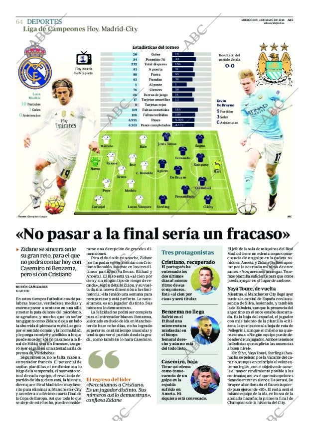 ABC MADRID 04-05-2016 página 64