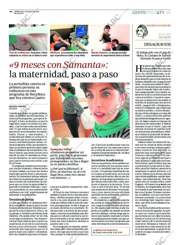 ABC MADRID 04-05-2016 página 85