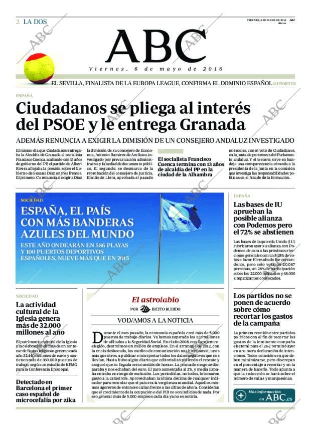 ABC MADRID 06-05-2016 página 2