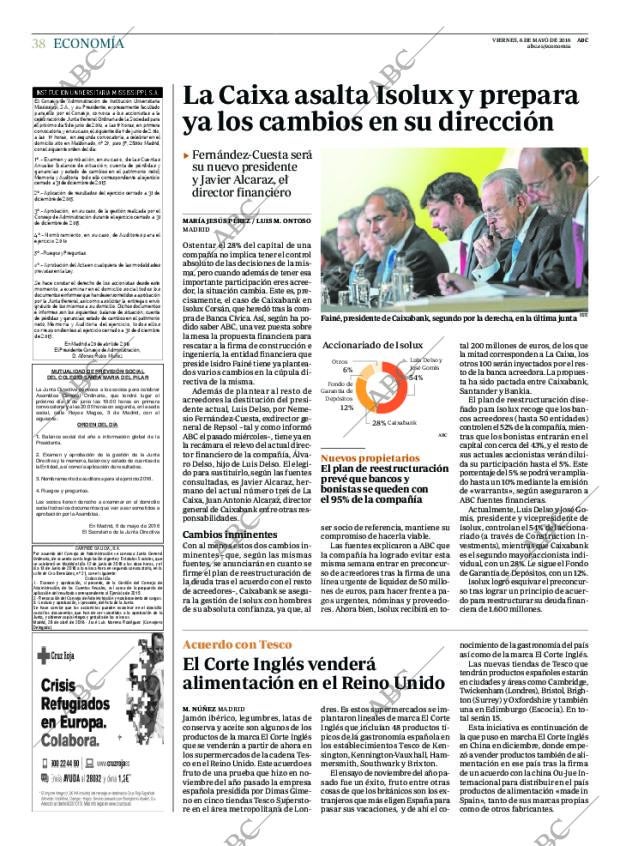 ABC MADRID 06-05-2016 página 38