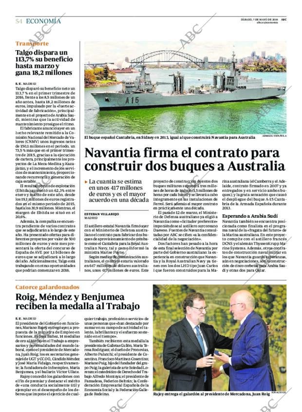 ABC CORDOBA 07-05-2016 página 54