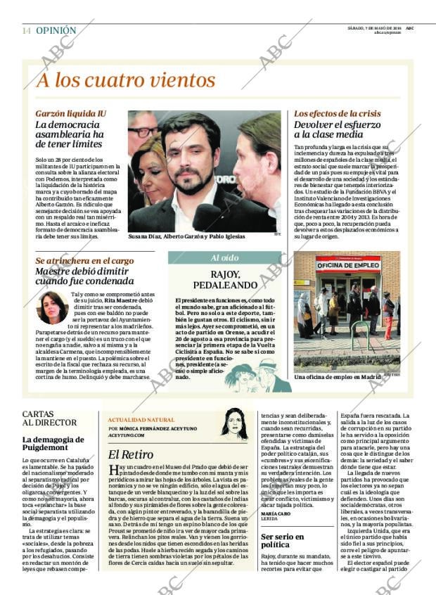 ABC MADRID 07-05-2016 página 14