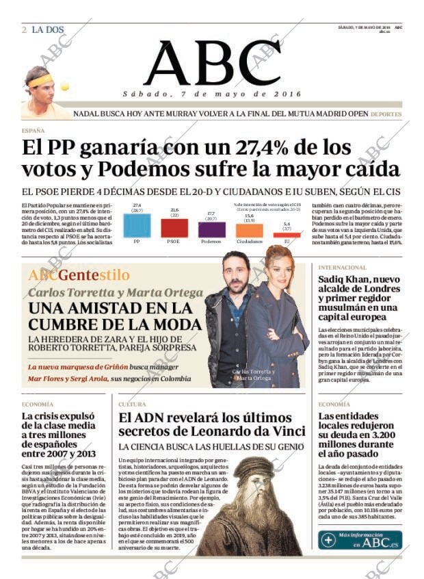 ABC MADRID 07-05-2016 página 2