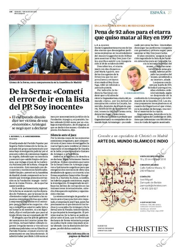 ABC MADRID 07-05-2016 página 27