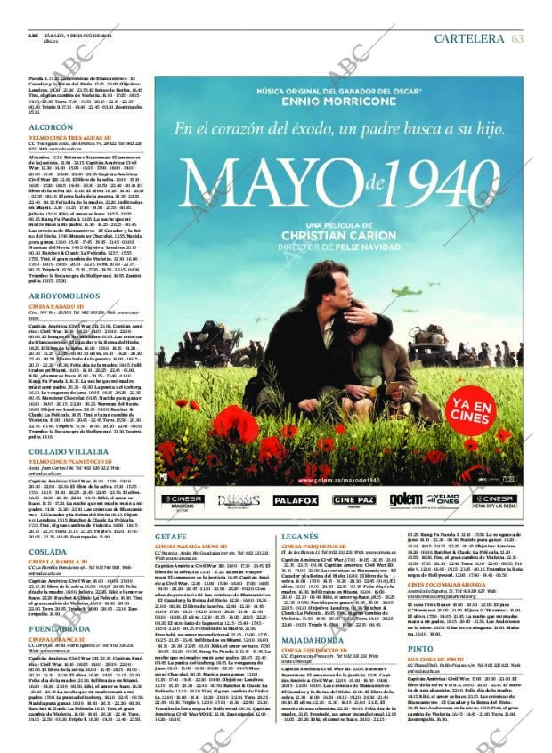 ABC MADRID 07-05-2016 página 63