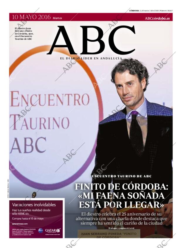 ABC CORDOBA 10-05-2016 página 1