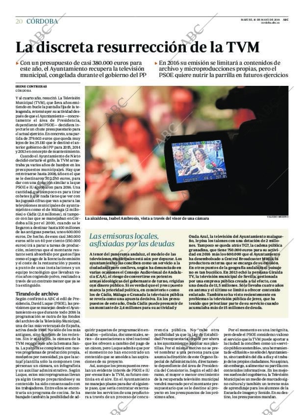 ABC CORDOBA 10-05-2016 página 20