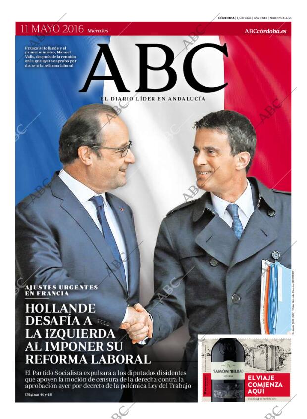 ABC CORDOBA 11-05-2016 página 1