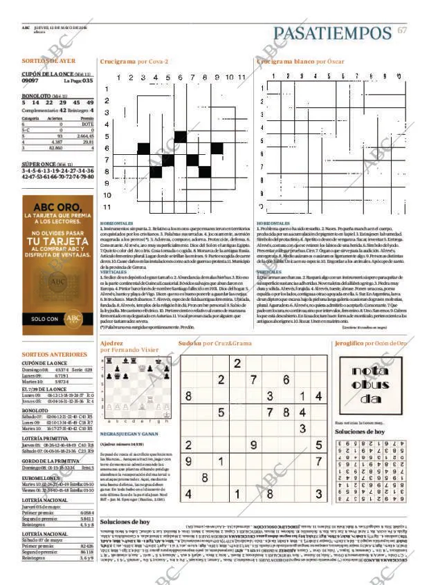 ABC MADRID 12-05-2016 página 67