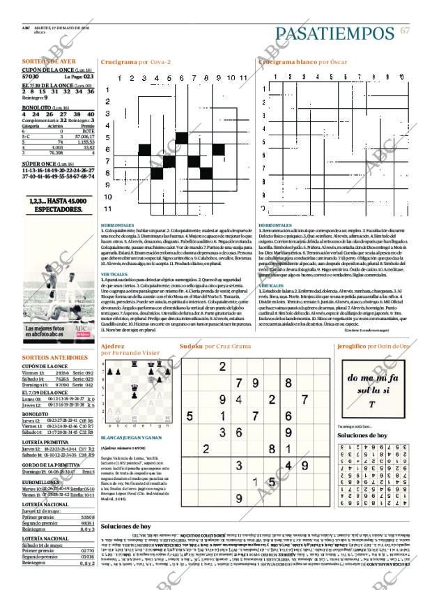 ABC MADRID 17-05-2016 página 67