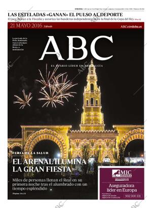 ABC CORDOBA 21-05-2016 página 1