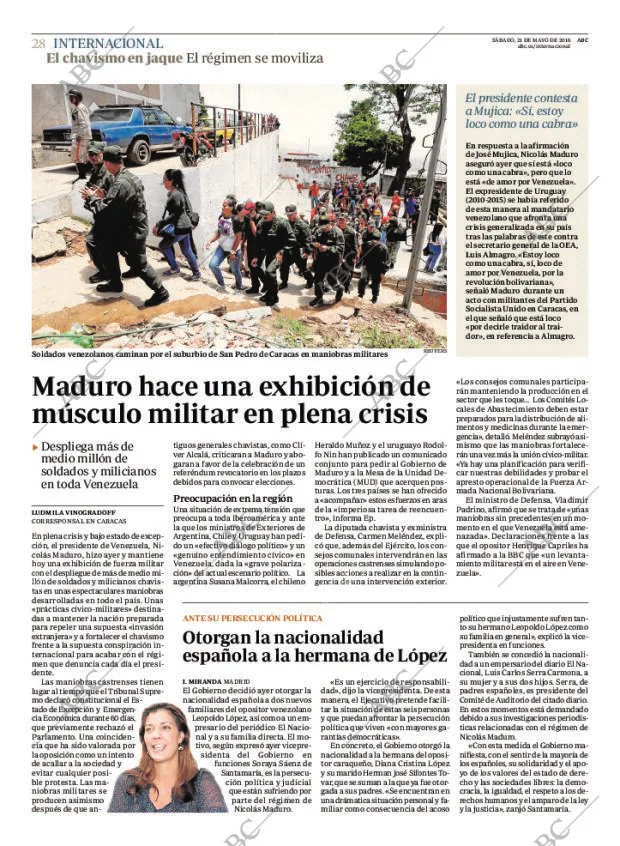 ABC MADRID 21-05-2016 página 28