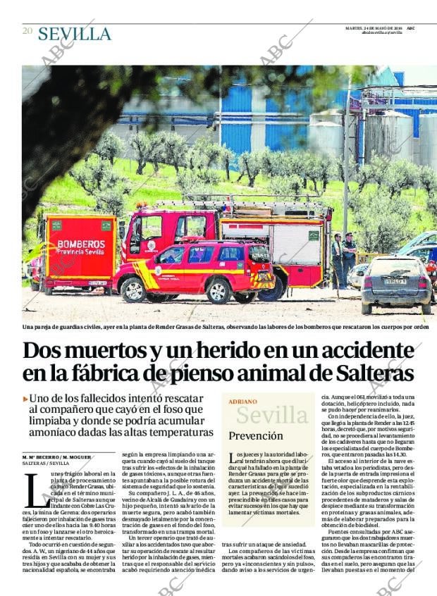 ABC SEVILLA 24-05-2016 página 20