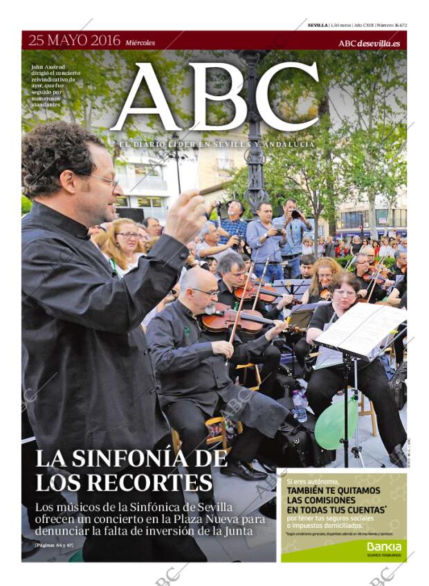 ABC SEVILLA 25-05-2016 página 1