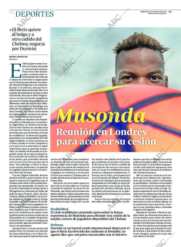ABC SEVILLA 25-05-2016 página 74