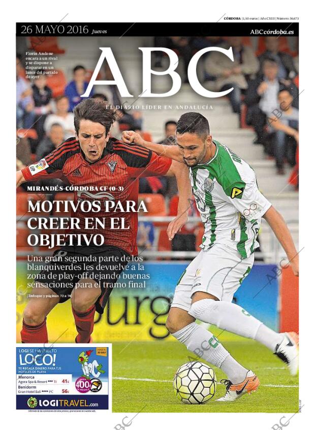 ABC CORDOBA 26-05-2016 página 1