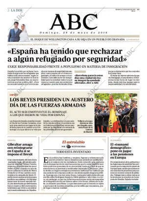 ABC MADRID 29-05-2016 página 2