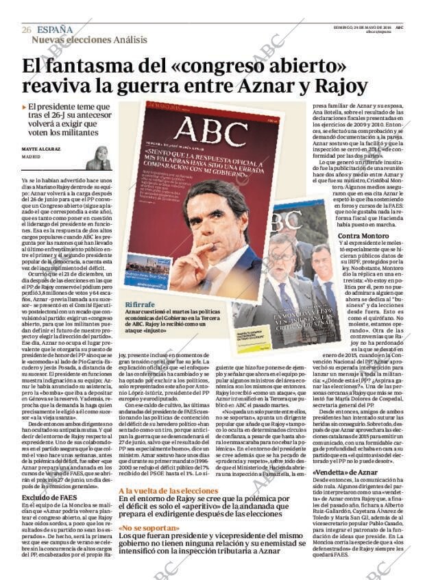 ABC MADRID 29-05-2016 página 26