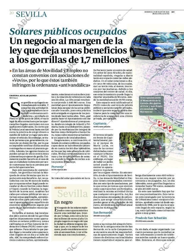 ABC SEVILLA 29-05-2016 página 20
