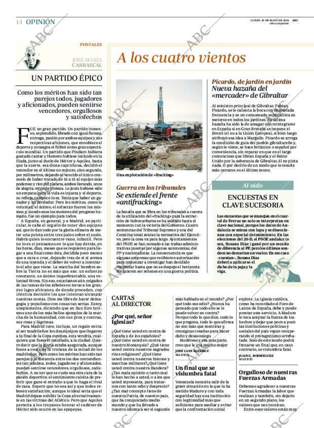 ABC MADRID 30-05-2016 página 14